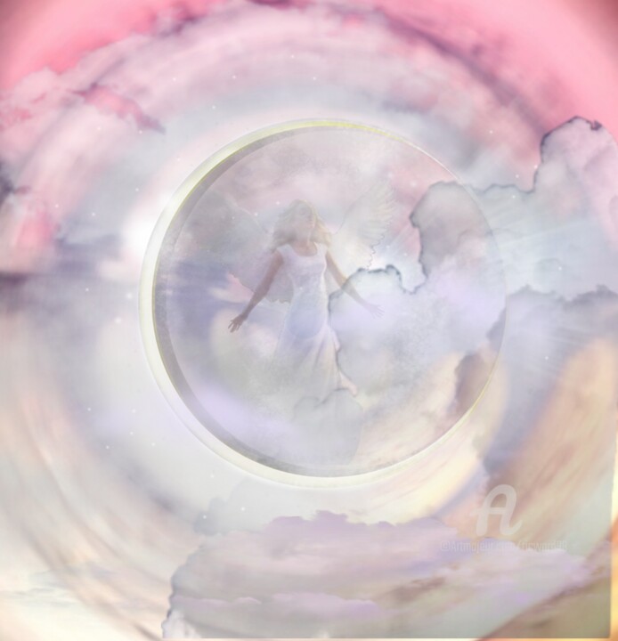 Arts numériques intitulée "Knocking on heaven'…" par Richard Ward, Œuvre d'art originale, Image générée par l'IA