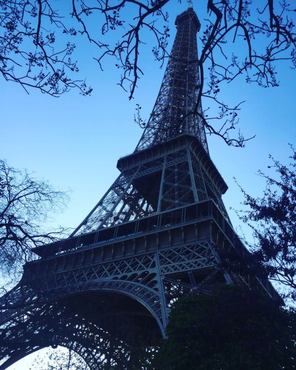 Fotografie getiteld "Tour de Eiffel" door Kim Riedel, Origineel Kunstwerk
