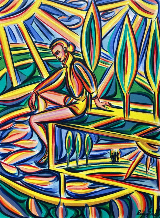 Harmony Painting by Riina Sirel Artmajeur