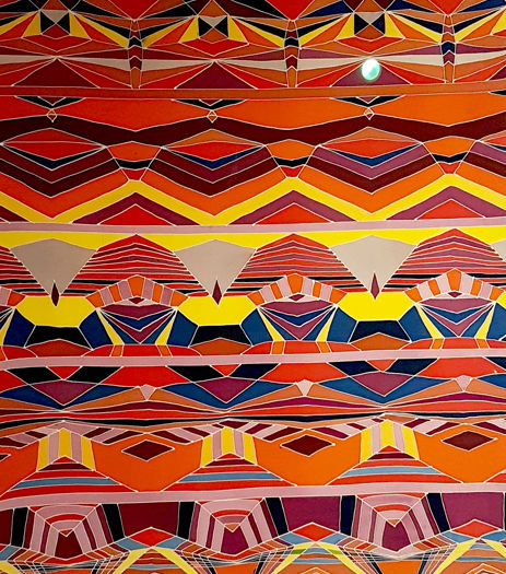 "Abstract waves #11" başlıklı Tekstil Sanatı Santiago Lopez tarafından, Orijinal sanat