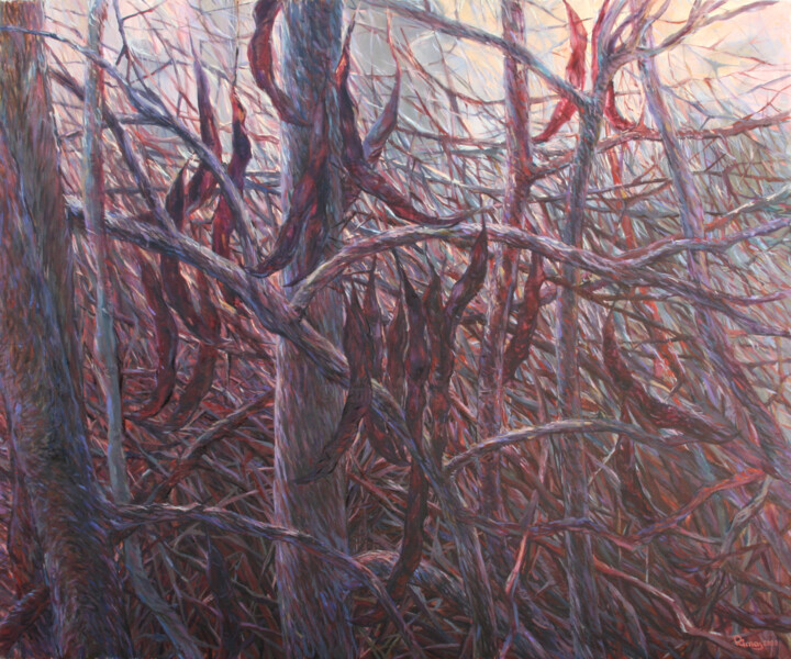 제목이 "Dark forest (gledit…"인 미술작품 Rima Azatyan로, 원작, 기름