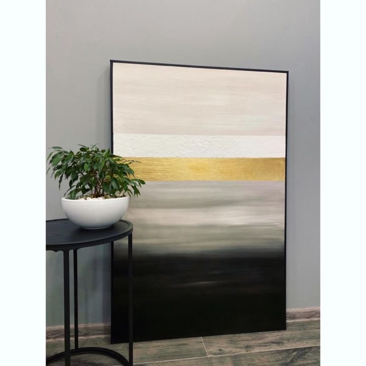 Painting titled "Friday" by Rimvydas Kviklys, Original Art, Oil
