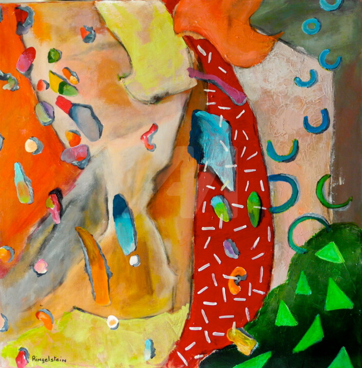 Peinture intitulée "dscn5572.jpg" par Christine Ringelstein, Œuvre d'art originale,