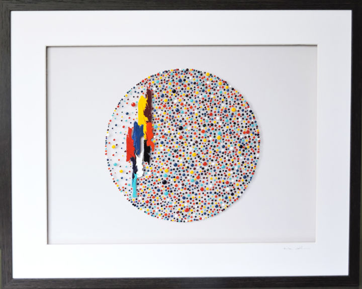 Pittura intitolato "Un petit coin de pa…" da Rita Vandenherrewegen, Opera d'arte originale, Acrilico Montato su Plexiglass