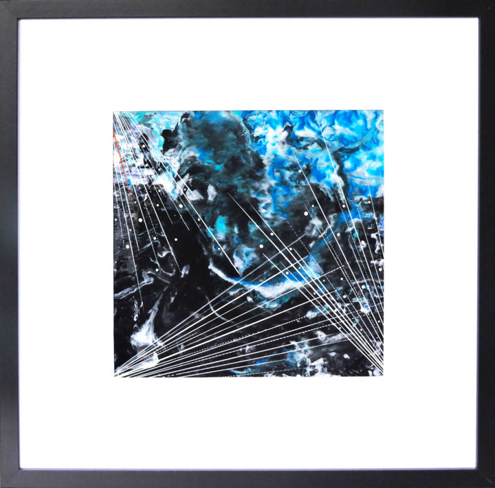 Pittura intitolato "Un monde à part" da Rita Vandenherrewegen, Opera d'arte originale, Acrilico Montato su Plexiglass