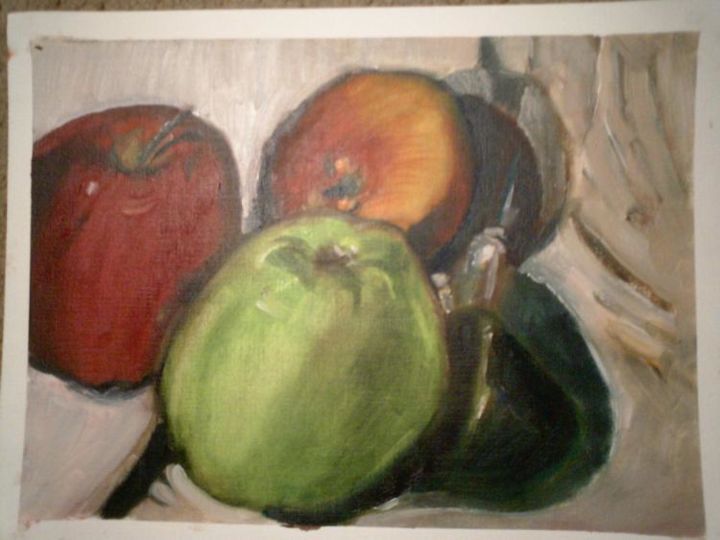 Painting titled "still life" by Dude Obvious!, Original Artwork