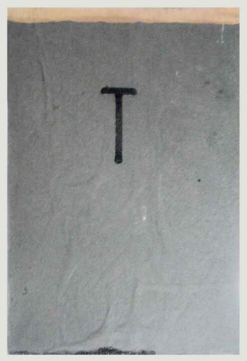 "T" başlıklı Kolaj Rob Arbouw tarafından, Orijinal sanat, Diğer