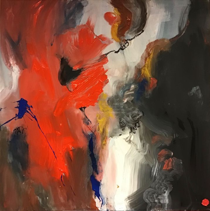 Peinture intitulée "2020/6" par Rob Koedijk, Œuvre d'art originale, Acrylique