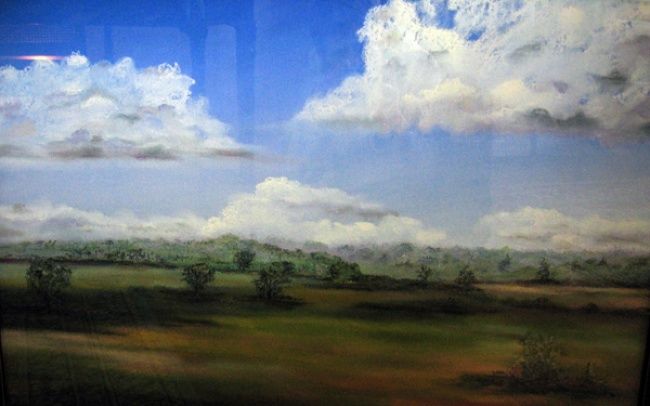 Painting titled "Cloud Shadows" by Rob Debartolo, Original Artwork