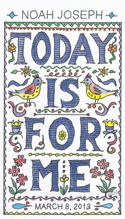Painting titled "Today Is For Me" by Rob Debartolo, Original Artwork