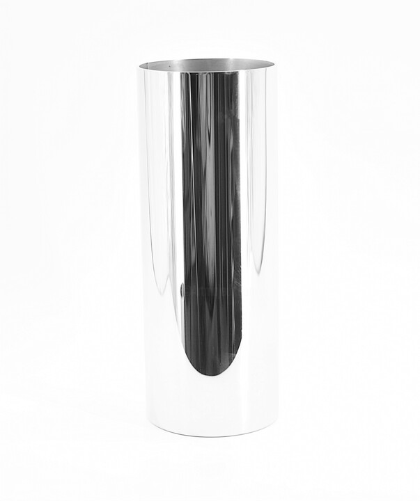 Sculpture intitulée "Vase en inox N°3" par Robert Thébaud, Œuvre d'art originale, Métaux