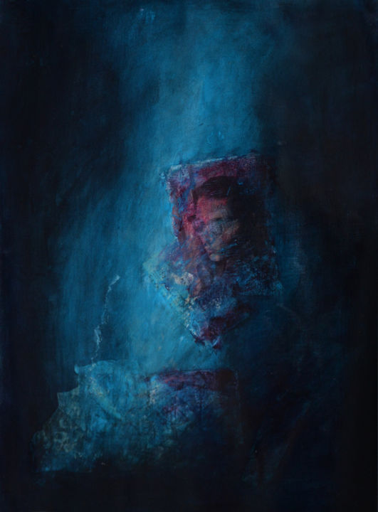 Pintura titulada "Fragmented cinemati…" por Robert Van Bolderick, Obra de arte original, Acrílico