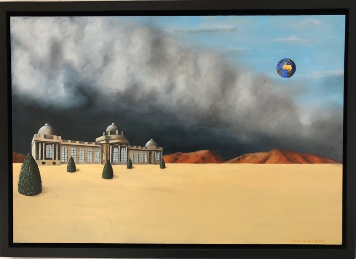 Картина под названием "Monuments can have…" - Robert Van Den Herik, Подлинное произведение искусства, Масло