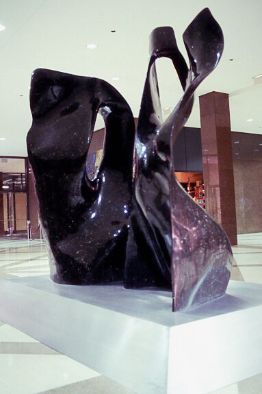 Escultura intitulada "stone fabric" por Robert Winslow, Obras de arte originais, Pedra