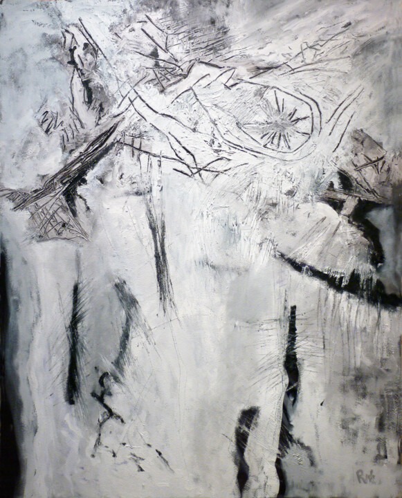 Pittura intitolato "Ascent II" da Robert Winslow, Opera d'arte originale, Olio
