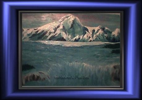 Painting titled "Tranquility" by Robert Farrell, Original Artwork