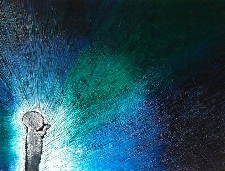 Pittura intitolato "Sogno di luce" da Titto, Opera d'arte originale, Olio