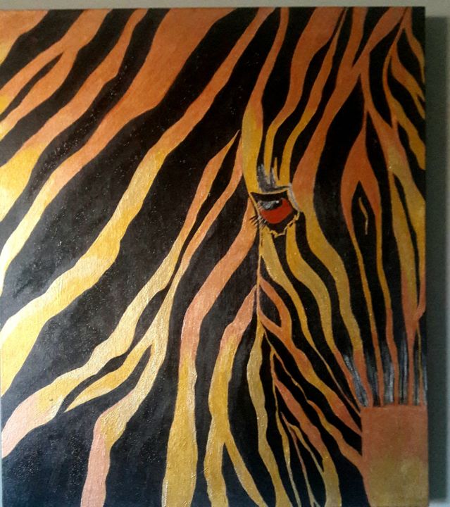Pintura intitulada "20180702-114855.jpg" por Roberta Valois, Obras de arte originais,