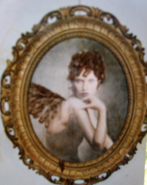 Peinture intitulée "ange" par Robert De Coninck, Œuvre d'art originale