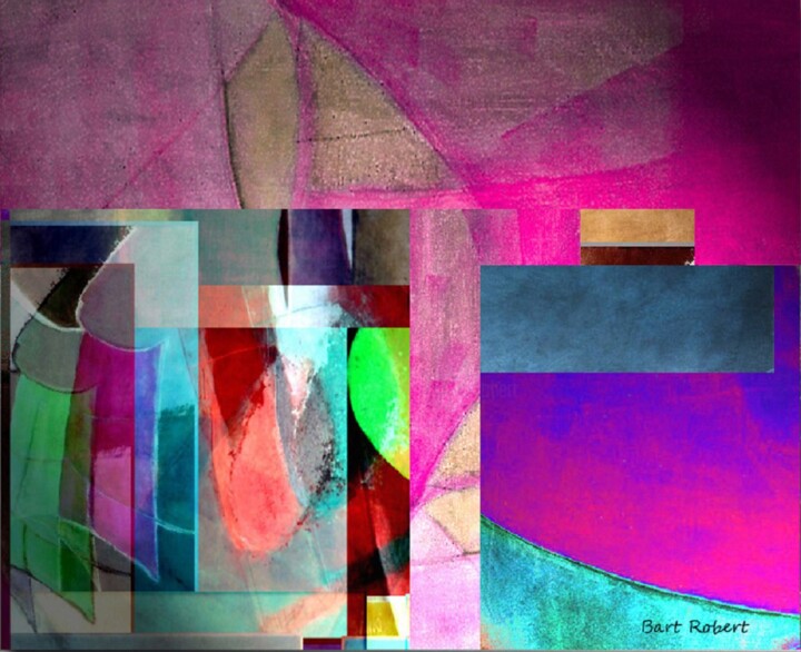Digital Arts titled "Quadro composto" by Roberto Bartoccini, Original Artwork, Digital Painting