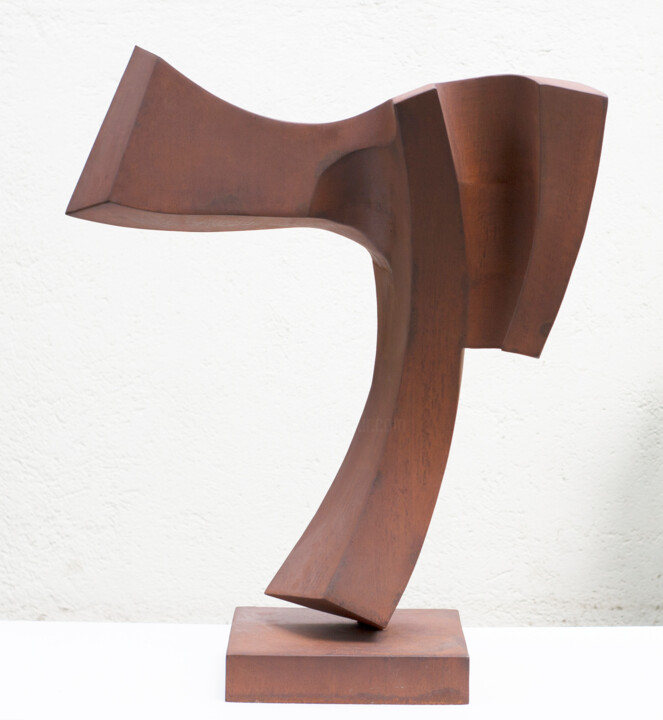Sculpture titled "Chest 4" by Roberto Canduela, Original Artwork, Metals