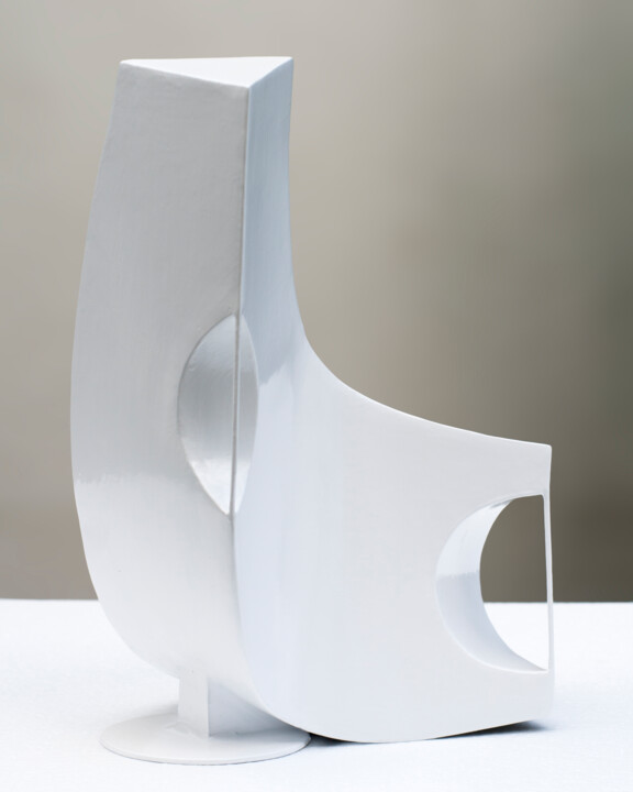 Sculpture titled "Morandi 1" by Roberto Canduela, Original Artwork, Metals