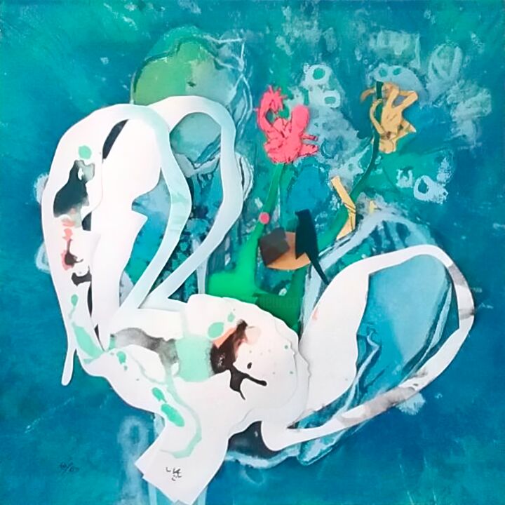 印花与版画 标题为“Flemina” 由Roberto Matta, 原创艺术品, 光刻技术