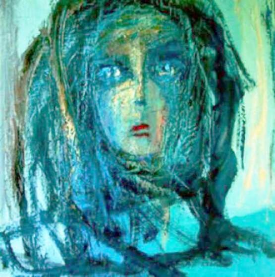 Painting titled "Tania" by Roberto Romei Rotondo, Original Artwork, Oil