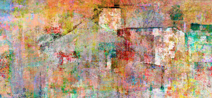 Digitale Kunst mit dem Titel "#7" von Roberto Saiz, Original-Kunstwerk, Digitale Collage