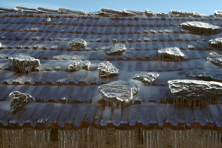 Fotografia intitolato "il tetto di una sta…" da Roberto Ferrero, Opera d'arte originale, Fotografia digitale