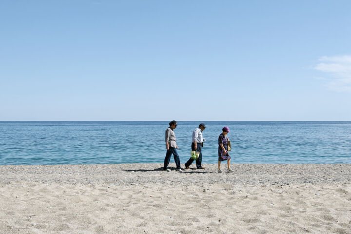 Φωτογραφία με τίτλο "merenda in spiaggia" από Roberto Ferrero, Αυθεντικά έργα τέχνης, Ψηφιακή φωτογραφία