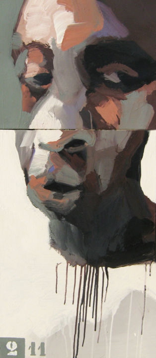 Malerei mit dem Titel "2-11" von Roberto Fontana, Original-Kunstwerk, Acryl