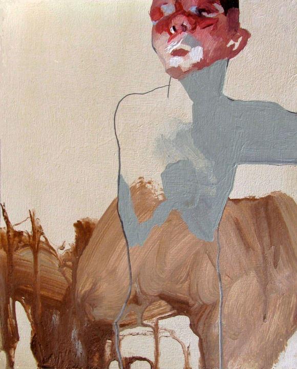 Pittura intitolato "SKETCH #1" da Roberto Fontana, Opera d'arte originale, Acrilico