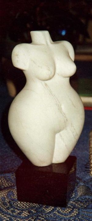 Sculpture intitulée "Torso" par Robert Rachel, Œuvre d'art originale, Pierre