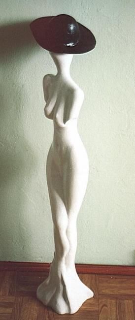 Sculpture titled "Venus" by Robert Rachel, Original Artwork, Wood