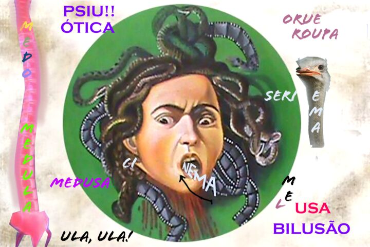 Digital Arts titled "ME USA MEDUSA, MUSA!" by Roberval Sales, Original Artwork, Photo Montage