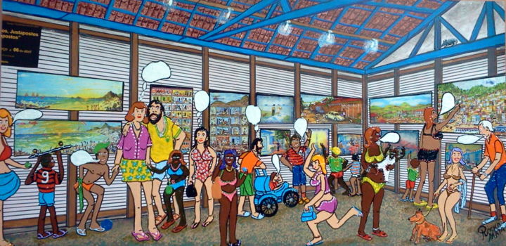 Pintura intitulada "imagem-9.jpg" por Rocha Maia, Obras de arte originais,