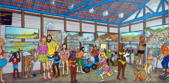 Pintura intitulada "imagem-11.jpg" por Rocha Maia, Obras de arte originais,