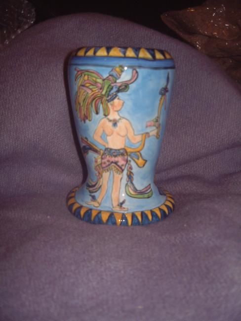 Artcraft titled "vase mexicain" by Véronique Roche, Original Artwork