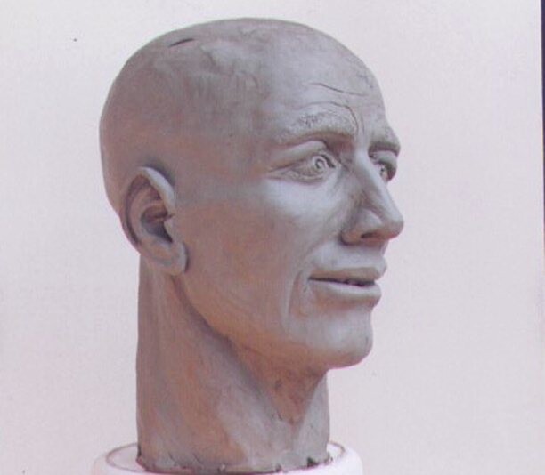 Sculpture titled "portrait commission" by Rod Patterson, Original Artwork
