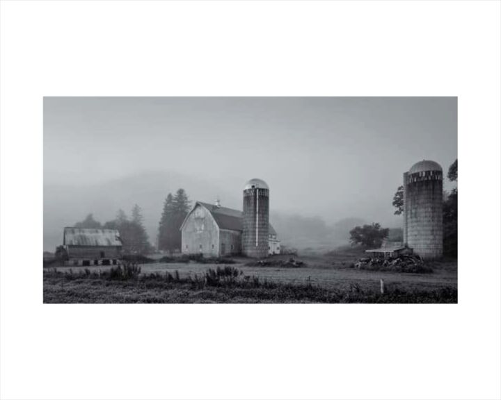 Fotografie getiteld "Minnesota Morn" door Rodman, Origineel Kunstwerk, Digitale fotografie Gemonteerd op Karton