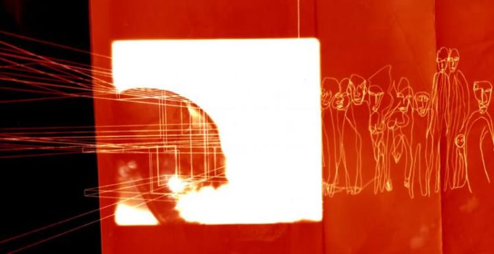 Photographie intitulée "Chat rouge" par Rodolphe Bessey, Œuvre d'art originale