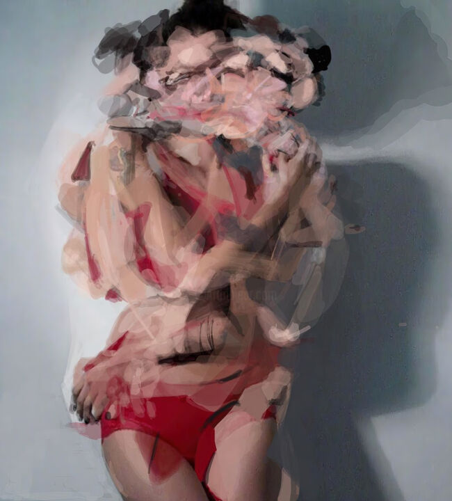 Фотография под названием "Dance With Me" - Rodrigo Fabri, Подлинное произведение искусства, Манипулированная фотография