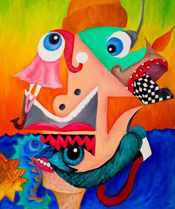 Pintura intitulada "Mangue" por Rodrigo Godoi, Obras de arte originais