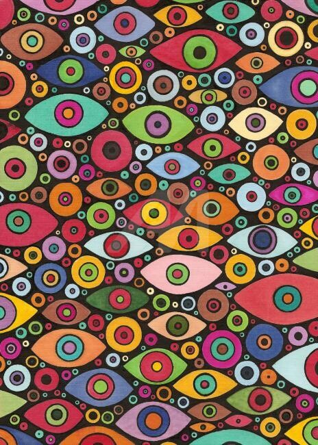 Pintura intitulada "deolhonoalheio-03" por Rodrigo Ferrario, Obras de arte originais,