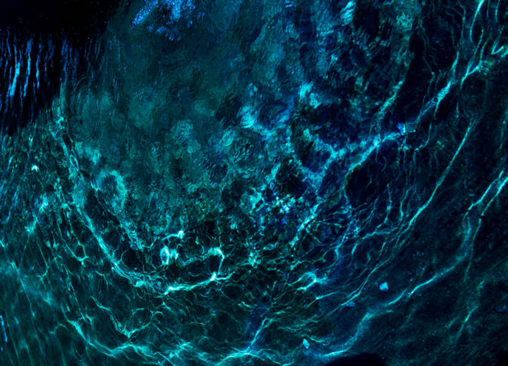 Photographie intitulée "Dark Blue" par Rodmel, Œuvre d'art originale, Photographie numérique