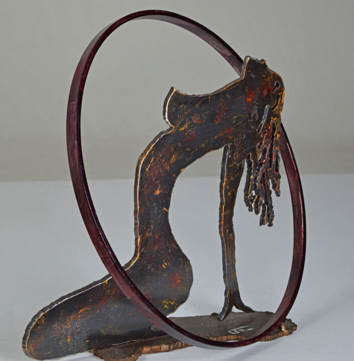 Escultura titulada "REVERIE" por Roger Flores, Obra de arte original, Metales