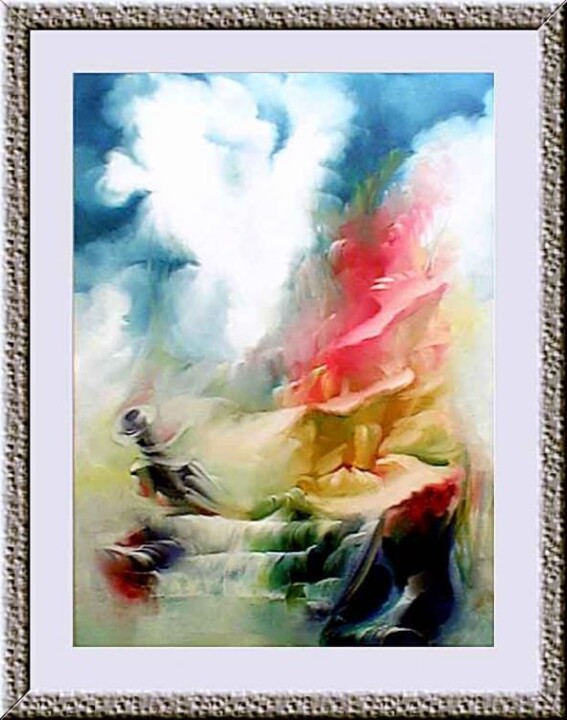 Painting titled "aria di collina" by Roger Harb, Original Artwork