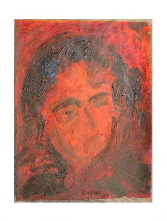 Schilderij getiteld "huile" door Roger Ychai, Origineel Kunstwerk