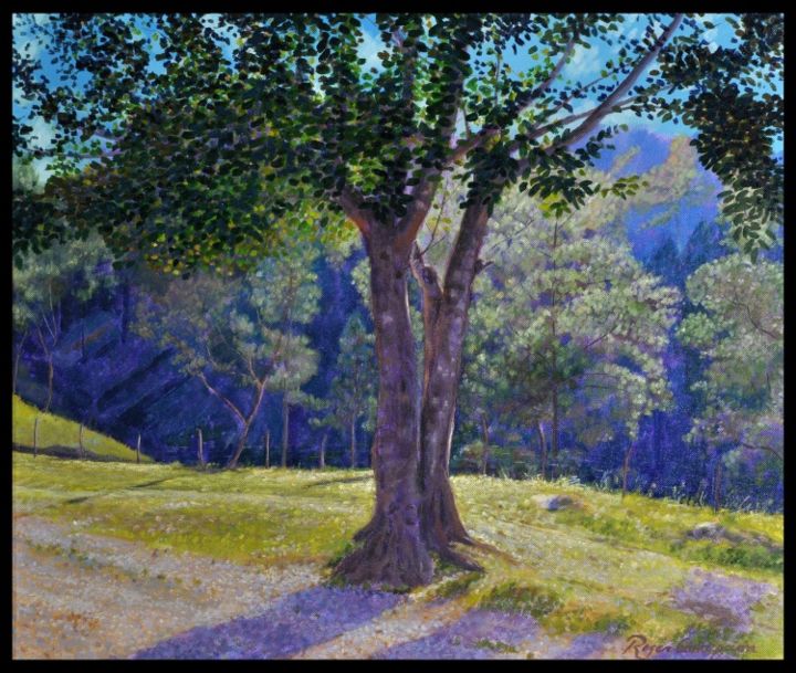 Peinture intitulée "3-transparencias-24…" par Roger Concepción Y Castillo, Œuvre d'art originale,